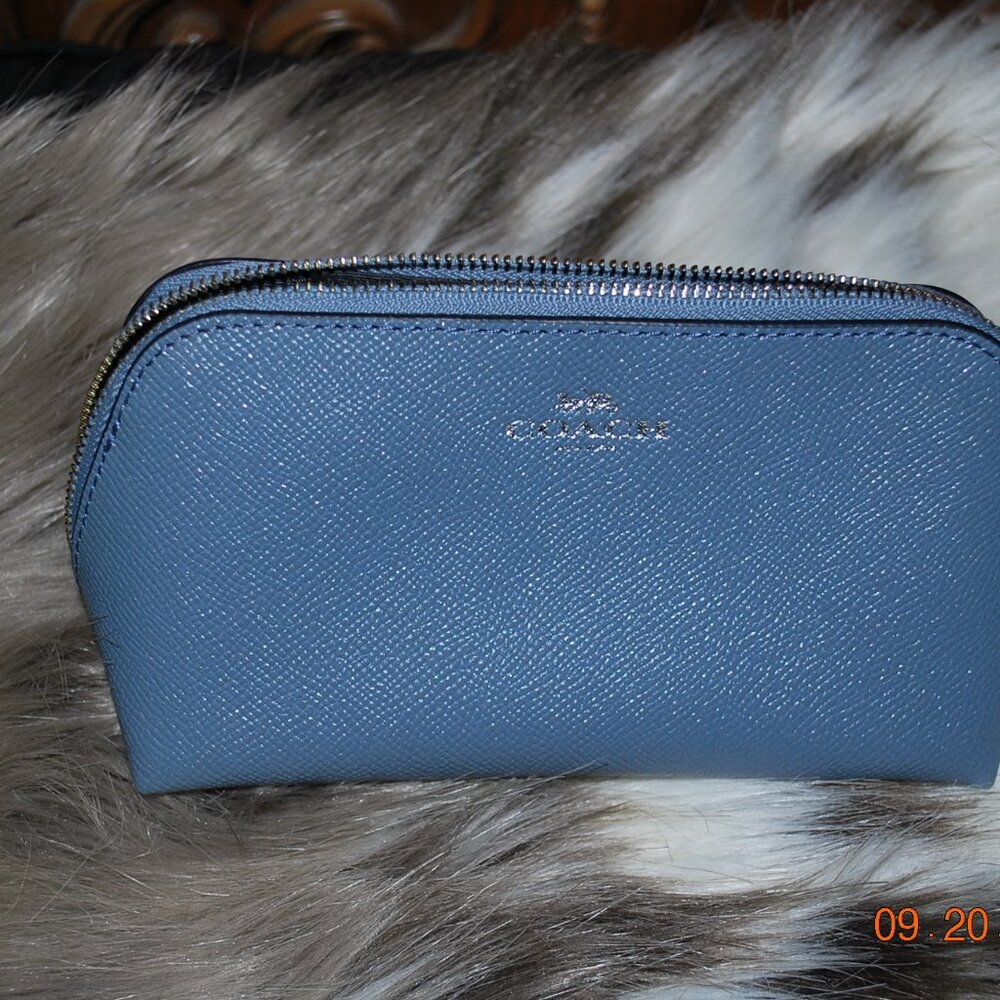 Coach New small Blue bag